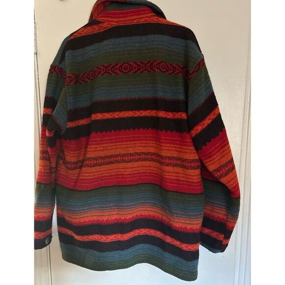 Rare Vintage Woolrich Western Line Aztec Jacket / Made in USA Size M - Picture 3 of 7